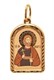 Подвеска золотая Великомученик Никита 1.31 гр. 227318 - фото 9849