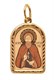 Подвеска золотая Сергий Радонежский 1.35 гр. нательная именная 227301